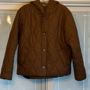 Lilla P Brown Quilted Jacket